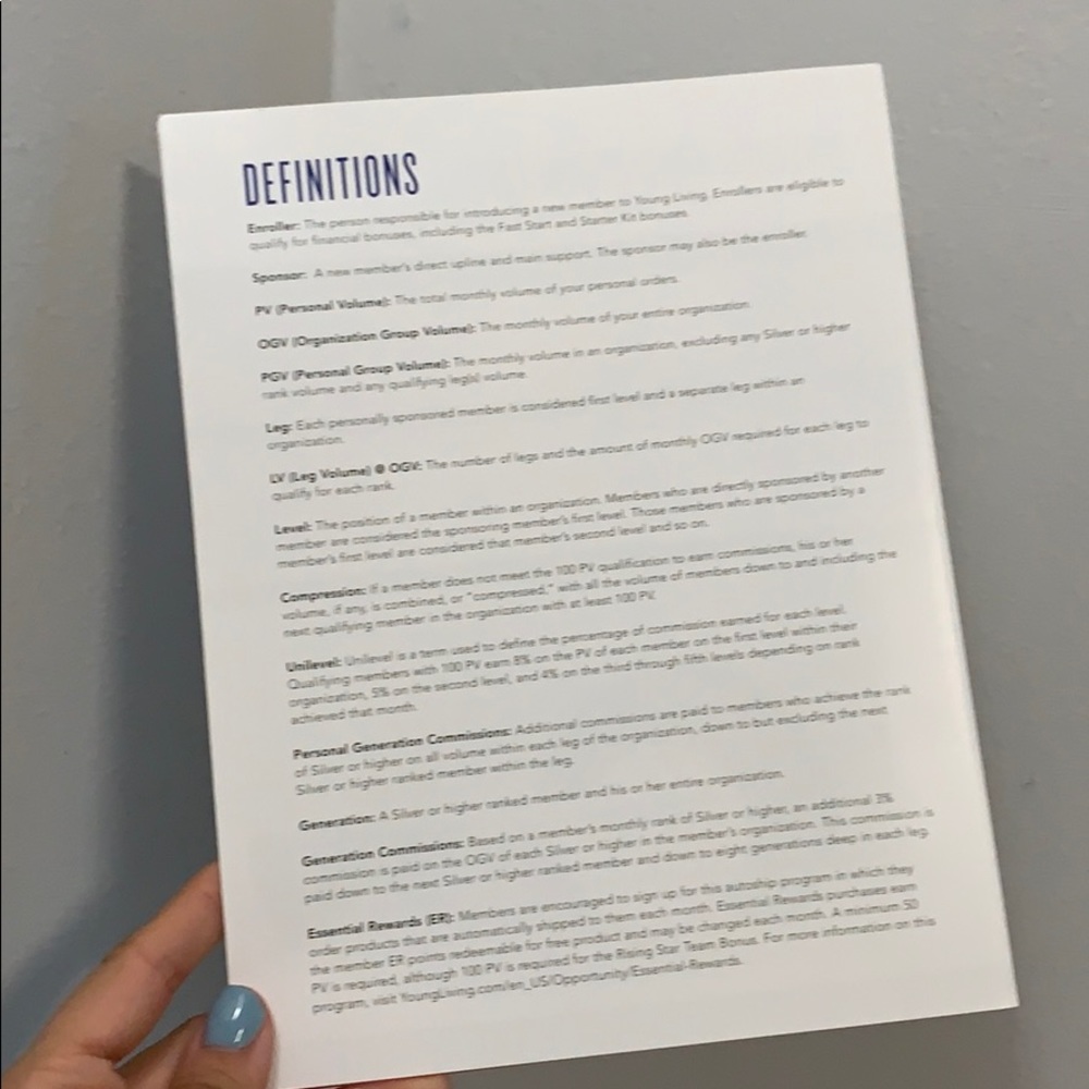 Compensation Plan Booklets - Picture 2 of 2